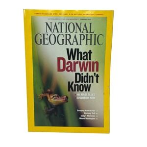 National Geographic Magazine February 2009 What‎ Darwin Didn't Know , Sicily +